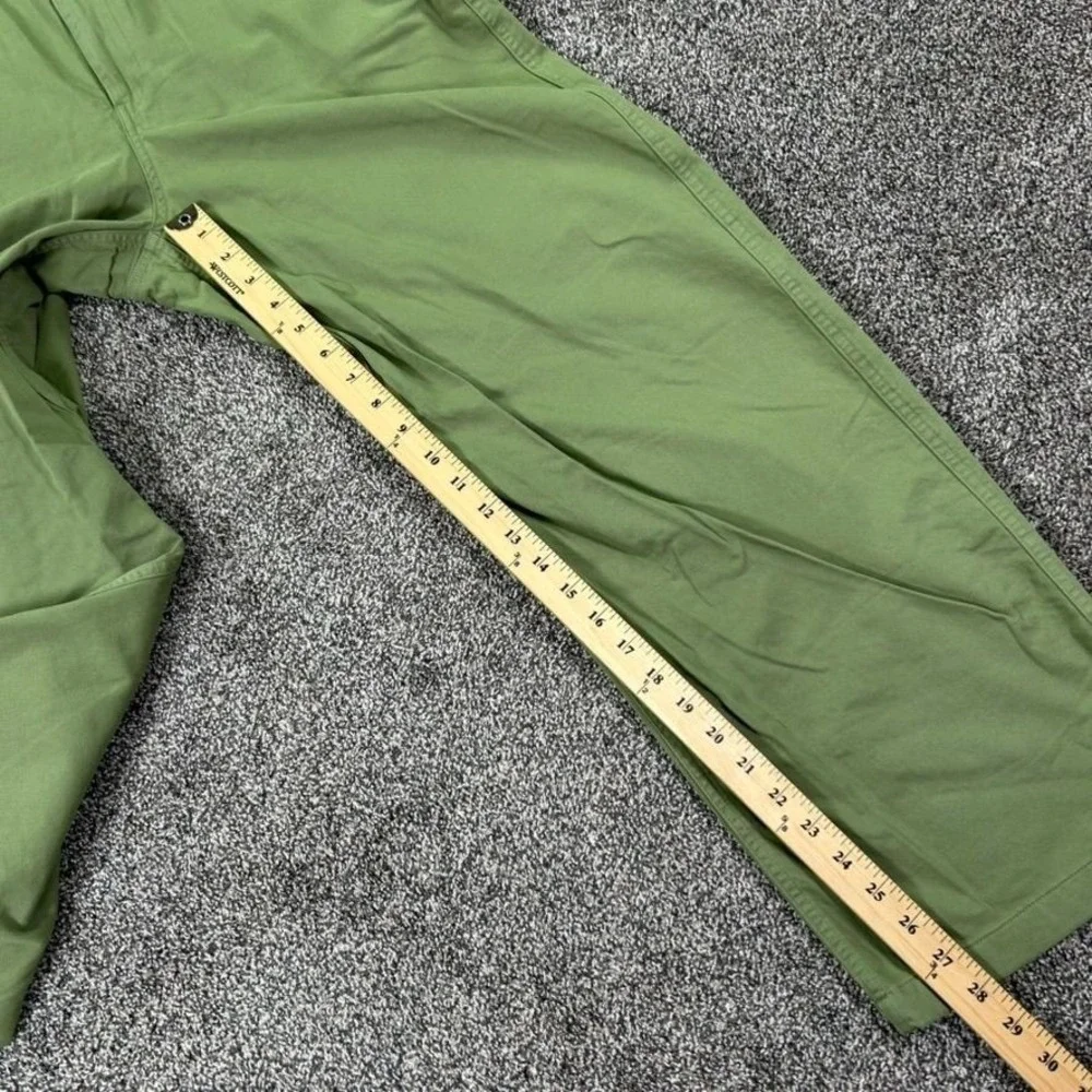 Rag & Bone Jones Pant Womens 12 Olive Green Chino Straight‎ Leg Trousers Casual